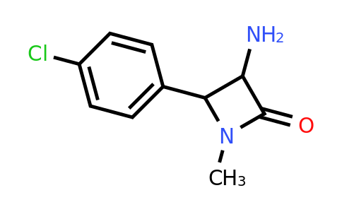 CAS 1291488-16-8 | 3-Amino-4-(4-chlorophenyl)-1-methylazetidin-2-one