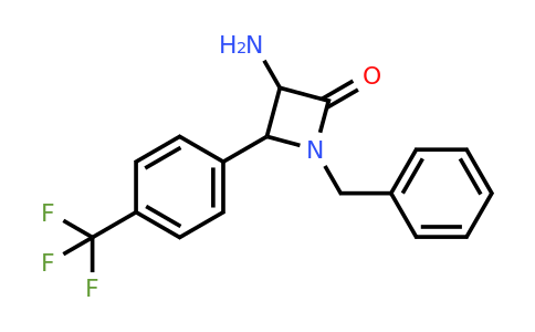 CAS 1291488-25-9 | 3-Amino-1-benzyl-4-(4-(trifluoromethyl)phenyl)azetidin-2-one