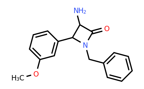 CAS 1291488-59-9 | 3-Amino-1-benzyl-4-(3-methoxyphenyl)azetidin-2-one