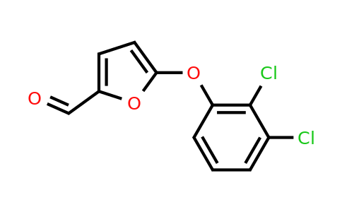CAS 1291489-24-1 | 5-(2,3-Dichlorophenoxy)furan-2-carbaldehyde