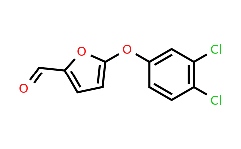 CAS 1291490-42-0 | 5-(3,4-Dichlorophenoxy)furan-2-carbaldehyde