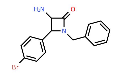 CAS 1291490-55-5 | 3-Amino-1-benzyl-4-(4-bromophenyl)azetidin-2-one