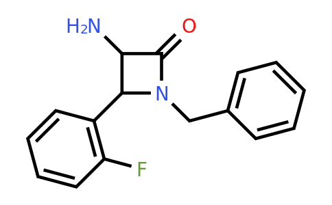 CAS 1291491-03-6 | 3-Amino-1-benzyl-4-(2-fluorophenyl)azetidin-2-one