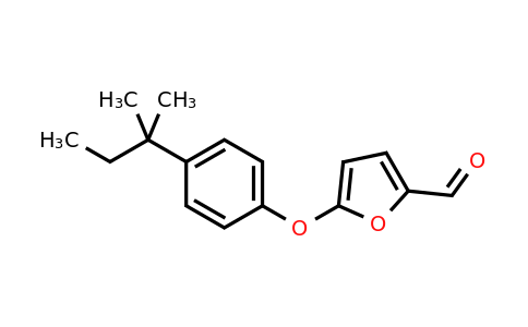 CAS 1291493-17-8 | 5-(4-(Tert-pentyl)phenoxy)furan-2-carbaldehyde