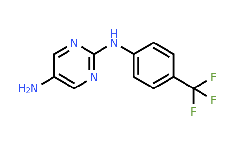 CAS 1291798-89-4 | N2-(4-(Trifluoromethyl)phenyl)pyrimidine-2,5-diamine
