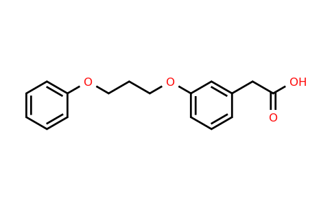 CAS 1291989-23-5 | 2-[3-(3-phenoxypropoxy)phenyl]acetic acid