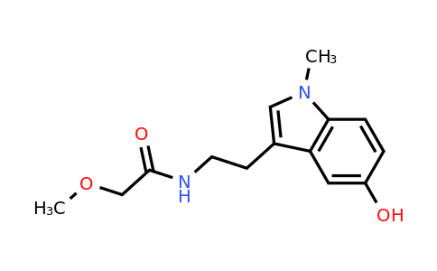 CAS 1292285-52-9 | N-[2-(5-hydroxy-1-methyl-1H-indol-3-yl)ethyl]-2-methoxyacetamide