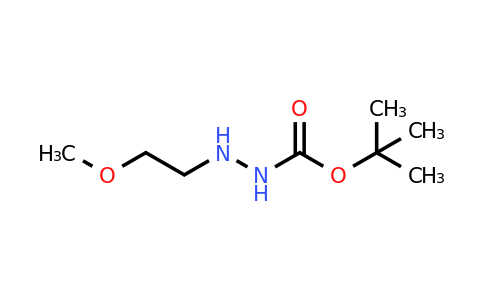 CAS 1292303-78-6 | tert-Butyl 2-(2-methoxyethyl)hydrazinecarboxylate