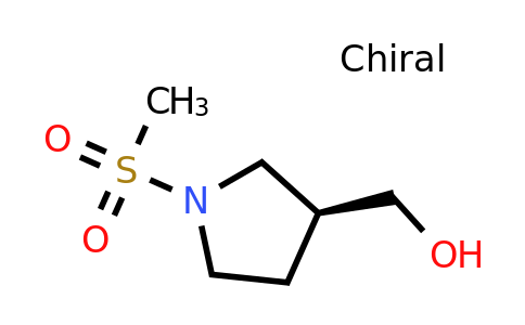 CAS 1292324-53-8 | [(3S)-1-methanesulfonylpyrrolidin-3-yl]methanol