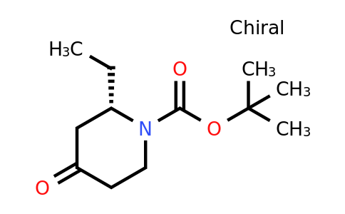 CAS 1292324-60-7 | tert-butyl (2S)-2-ethyl-4-oxo-piperidine-1-carboxylate