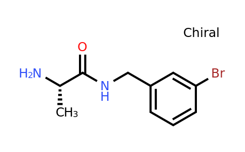 CAS 1292621-21-6 | (S)-2-Amino-N-(3-bromobenzyl)propanamide