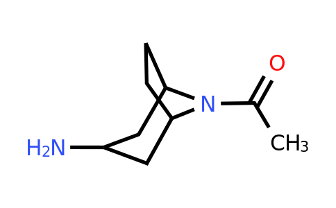 1-(3-amino-8-azabicyclo[3.2.1]octan-8-yl)ethanone