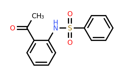 CAS 129271-99-4 | N-(2-Acetylphenyl)benzenesulfonamide