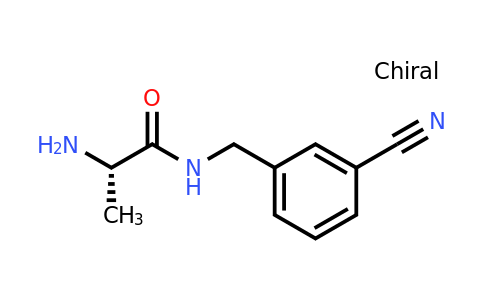 CAS 1292746-27-0 | (S)-2-Amino-N-(3-cyanobenzyl)propanamide