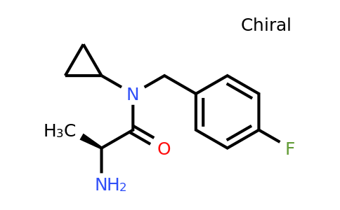 CAS 1292746-34-9 | (S)-2-Amino-N-cyclopropyl-N-(4-fluorobenzyl)propanamide