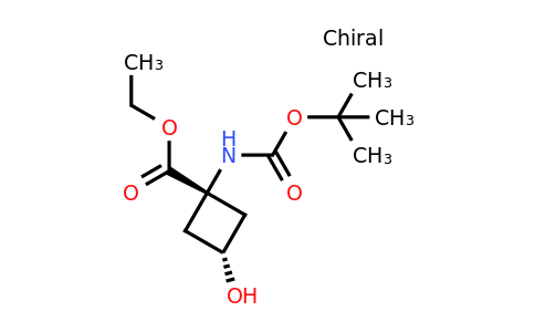 CAS 129287-94-1 | ethyl cis-1-(tert-butoxycarbonylamino)-3-hydroxy-cyclobutanecarboxylate