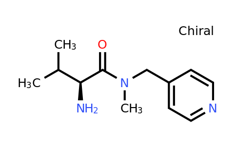 CAS 1292916-68-7 | (S)-2-Amino-N,3-dimethyl-N-(pyridin-4-ylmethyl)butanamide