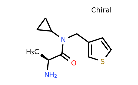 CAS 1293002-16-0 | (S)-2-Amino-N-cyclopropyl-N-(thiophen-3-ylmethyl)propanamide