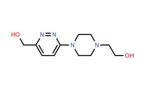 CAS 1293129-83-5 | 2-{4-[6-(hydroxymethyl)pyridazin-3-yl]piperazin-1-yl}ethan-1-ol