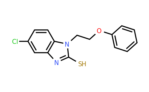CAS 1293159-06-4 | 5-chloro-1-(2-phenoxyethyl)-1H-1,3-benzodiazole-2-thiol