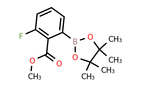 CAS 1293284-61-3 | Benzoic acid, 2-fluoro-6-(4,4,5,5-tetramethyl-1,3,2-dioxaborolan-2-YL)-, methyl ester