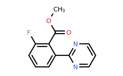 CAS 1293284-62-4 | Methyl 2-fluoro-6-(pyrimidin-2-yl)benzoate