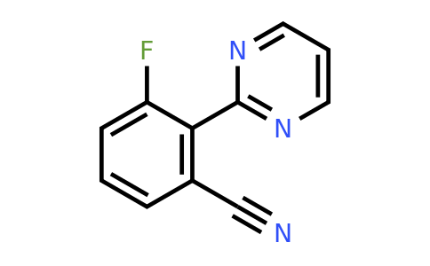 CAS 1293285-05-8 | 3-Fluoro-2-(pyrimidin-2-yl)benzonitrile