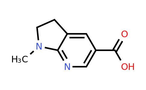 CAS 1294501-54-4 | 1-methyl-2,3-dihydro-1H-pyrrolo[2,3-b]pyridine-5-carboxylic acid