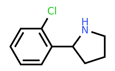 CAS 129540-21-2 | 2-(2-Chloro-phenyl)-pyrrolidine