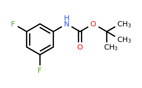 CAS 129589-62-4 | tert-Butyl (3,5-difluorophenyl)carbamate