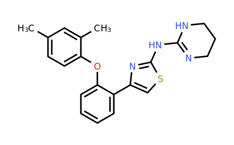 CAS 129639-79-8 | 4-(2-(2,4-Dimethylphenoxy)phenyl)-N-(1,4,5,6-tetrahydropyrimidin-2-yl)thiazol-2-amine