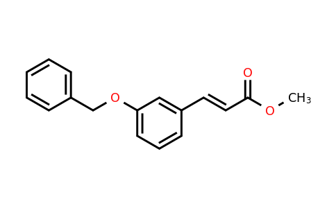 CAS 129649-12-3 | methyl (2E)-3-[3-(benzyloxy)phenyl]prop-2-enoate