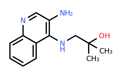 CAS 129655-59-0 | 1-((3-Aminoquinolin-4-yl)amino)-2-methylpropan-2-ol