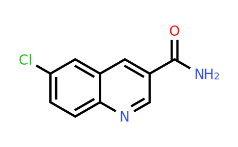CAS 1296950-87-2 | 6-Chloroquinoline-3-carboxamide