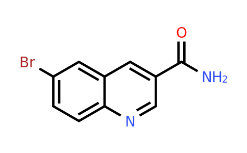 CAS 1296950-96-3 | 6-Bromoquinoline-3-carboxamide