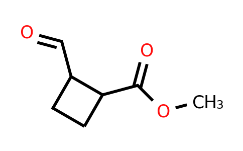 CAS 129740-69-8 | methyl 2-formylcyclobutane-1-carboxylate