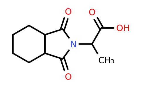 2-(1,3-dioxo-octahydro-1H-isoindol-2-yl)propanoic acid