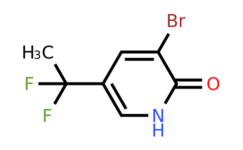 CAS 1297610-60-6 | 3-bromo-5-(1,1-difluoroethyl)-1H-pyridin-2-one