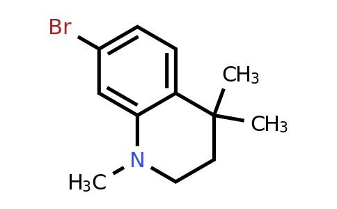 CAS 129790-08-5 | 7-Bromo-1,4,4-trimethyl-1,2,3,4-tetrahydro-quinoline