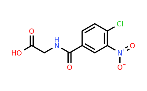 CAS 129824-55-1 | 2-[(4-chloro-3-nitrophenyl)formamido]acetic acid