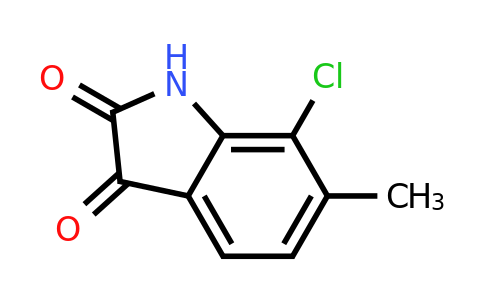 CAS 129833-53-0 | 7-Chloro-6-methylindoline-2,3-dione