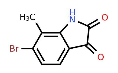 CAS 129833-54-1 | 6-Bromo-7-methyl-1H-indole-2,3-dione