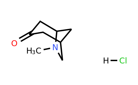 CAS 129840-83-1 | 6-methyl-6-azabicyclo[3.2.1]octan-3-one;hydrochloride