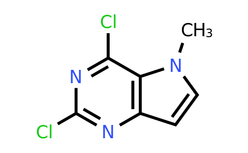 CAS 129872-81-7 | 2,4-dichloro-5-methyl-5H-pyrrolo[3,2-d]pyrimidine