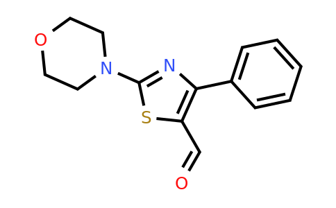 CAS 129880-85-9 | 2-(morpholin-4-yl)-4-phenyl-1,3-thiazole-5-carbaldehyde