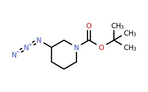 1-Piperidinecarboxylic acid, 3-azido-, 1,1-dimethylethyl ester