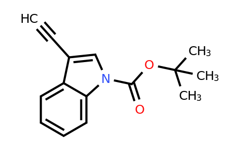 CAS 129896-49-7 | tert-butyl 3-ethynyl-1H-indole-1-carboxylate