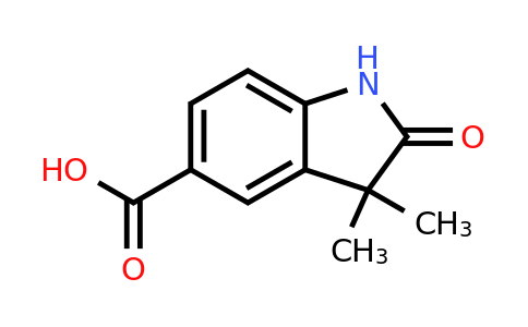 CAS 129912-25-0 | 3,3-dimethyl-2-oxo-2,3-dihydro-1H-indole-5-carboxylic acid