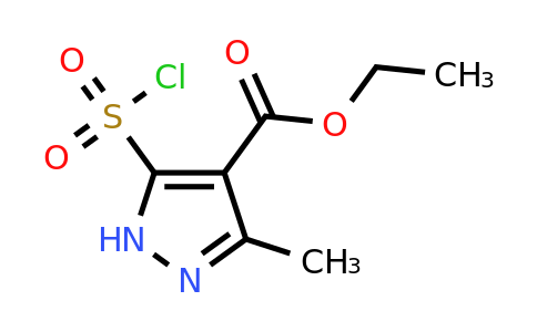 CAS 1299471-28-5 | Ethyl 5-(chlorosulfonyl)-3-methyl-1H-pyrazole-4-carboxylate