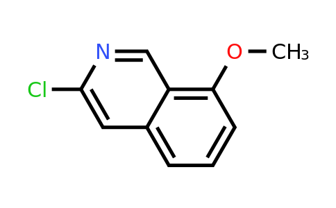 CAS 129959-08-6 | 3-Chloro-8-methoxyisoquinoline